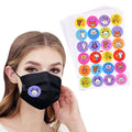 Custom Design M Ask Patch Natural Pure Aroma Essence Oil Refreshing Fragrance Breath Fresheners Scented Stickers Waterproof