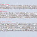 Zhuji Natural Freshwater White Baroque Pearl Stand 6-7mm*9-10mm 8-9mm*9-10mm 11-12mm*15-16mm Third Party Certified for Jewelry