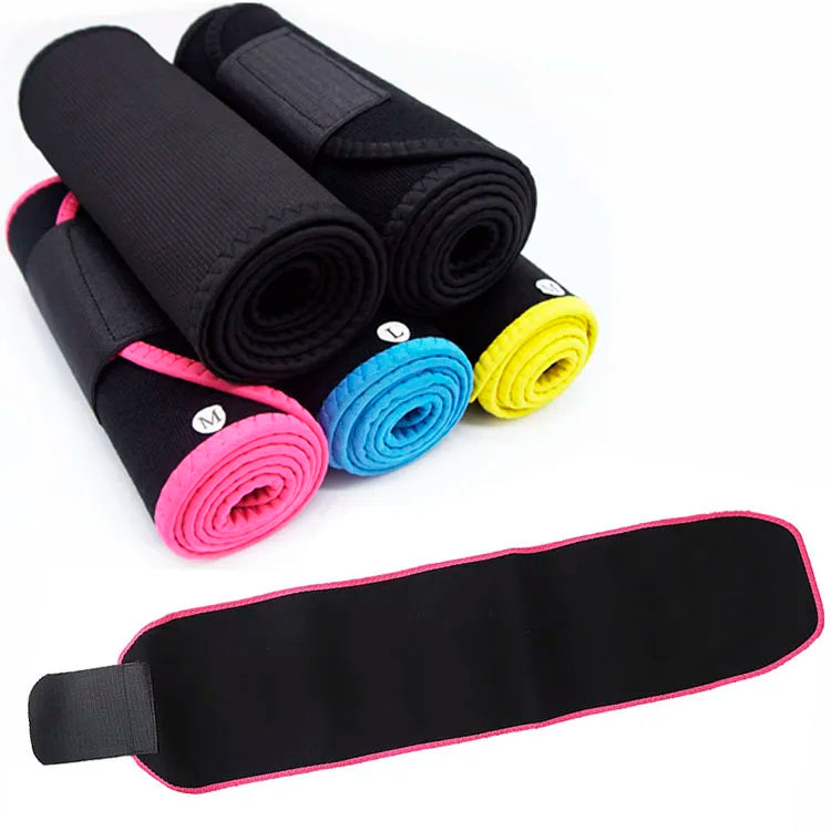 Neoprene Adjustable Elastic Waist Trainer Bandage Wrap Support Quick Snatch Me up Sweat Tummy Wrap Belt