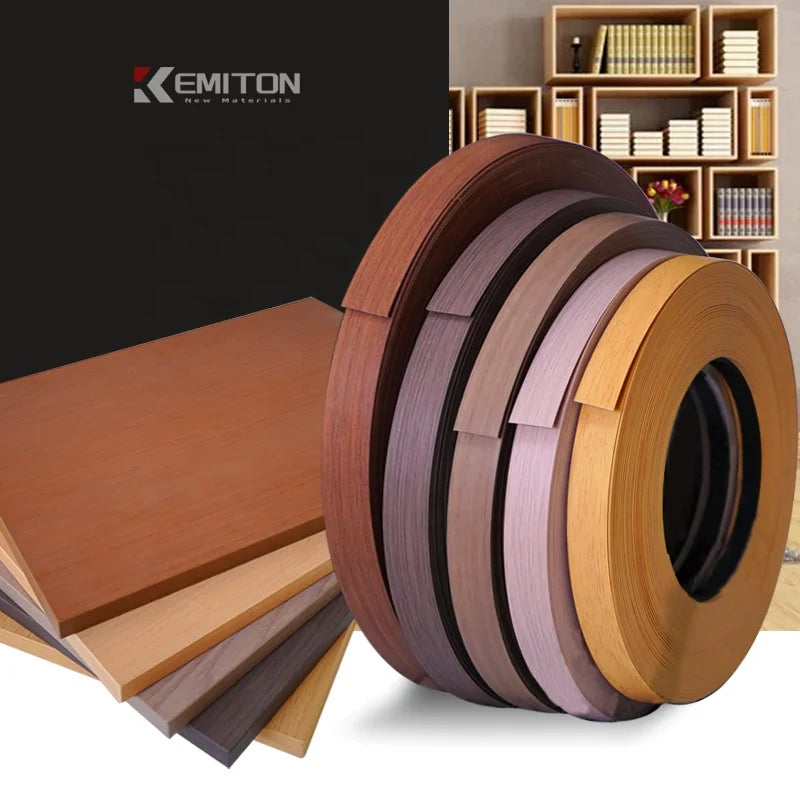 Professional Factory Good Color Matching Customized Furniture Small Edge Banding Roll Edging Tape Edge Banding Tape Pvc