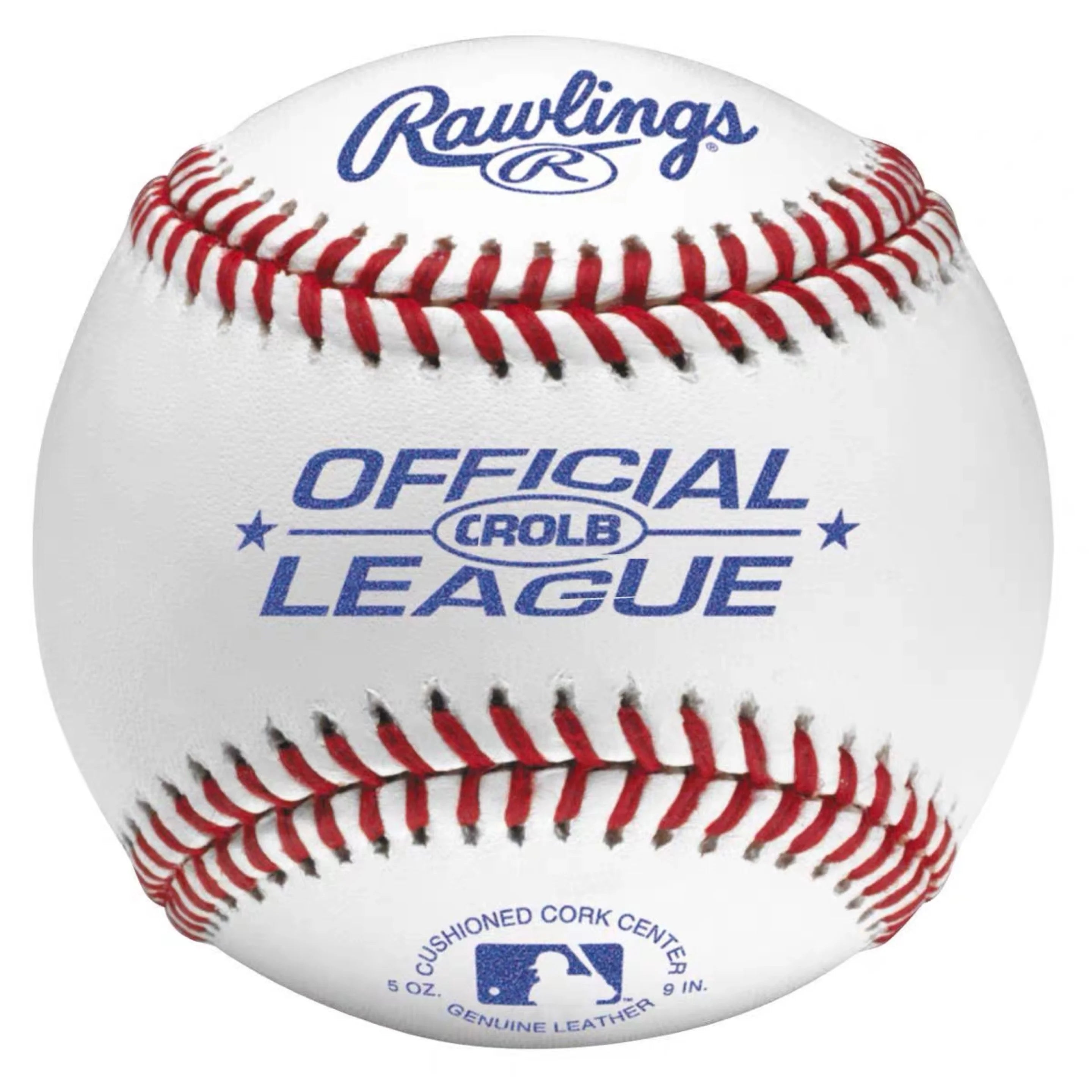 Baseball Custom Printed Full Grain Leather PU PVC Leather Flat Seam Raised Seam Wool Cork Softball