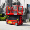 High Rise Scissor Lift 6m Electric Hydraulic Work Platform Lift Mobile 4.5kw Automatic Scissor Lift Platform 12 Metre