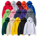 Custom Logo Digital Casual Hooded Sweatshirt for Men Women 220gsm Anti-Pilling Fashion Trend Loose Fit Solid Pattern for Autumn