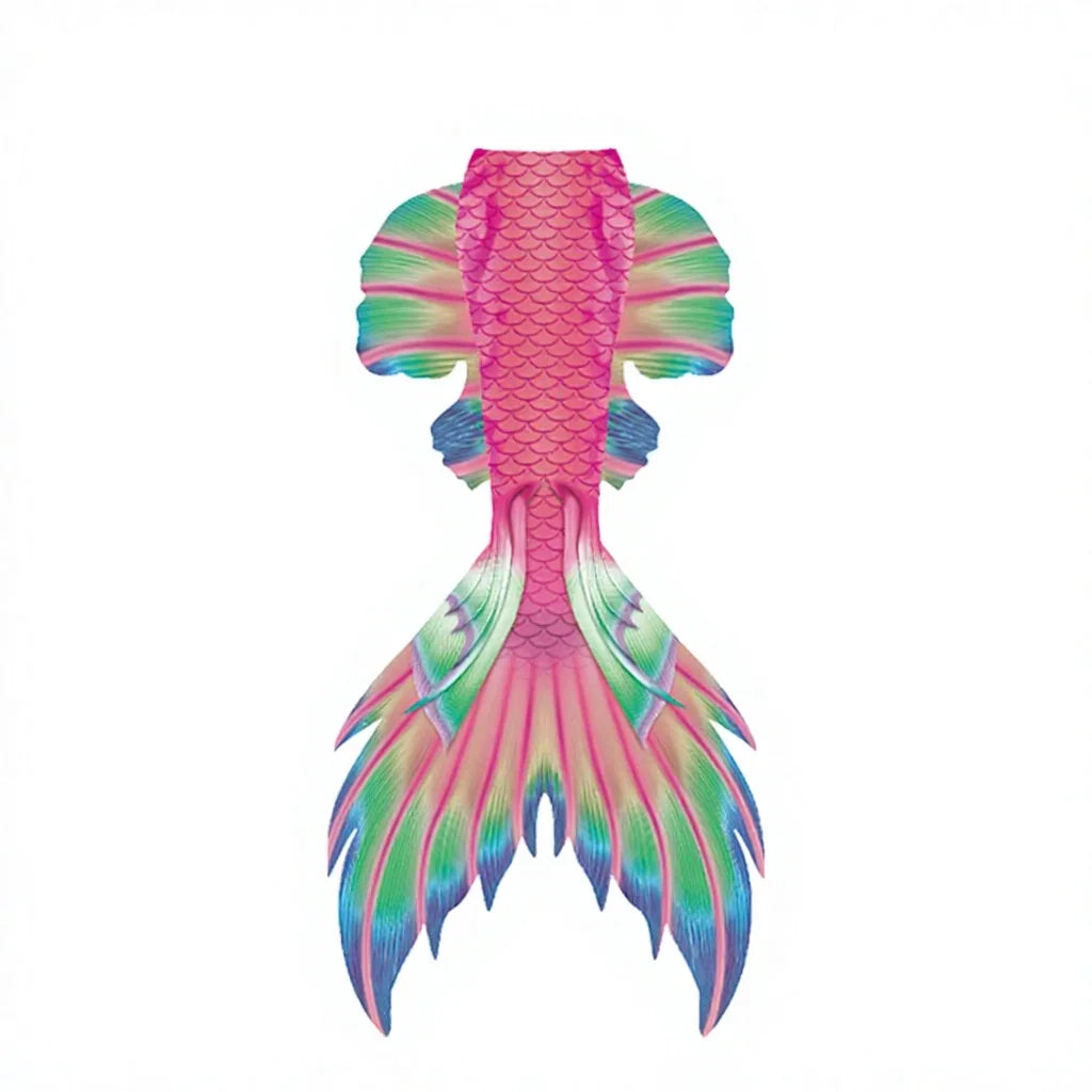 Factory Hot Sales Cheap Mermaid Tails for Swimming Blanket Mermaid Tail Skins 2 Piece Set Bikini Print Crystal Custom Make