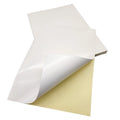 Free Sample A4 Inkjet White Silicone Adhesive Warranty Tamper Destructible Vinyl Eggshell Stickers Custom Paper Labels on Sheets