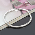 Stainless Steel Vintage Beaded Bracelet with Crystal & Rhinestone for Anniversary-Unisex Fashion Jewelry