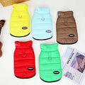 Five Colors New Style Designer Dog Clothes Wholesale Waterproof Dog Winter Coat