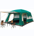 Woqi 3-4 Person Fully Automatic Double Layers Camping Outdoor Beach Tents Wholesales Pop up UV Protection  Outdoor T