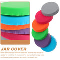 Wholesale Custom LOGO BPA Free Reusable Beer Can Cover Cap Can Topper Silicone Soda Saver Can Lids