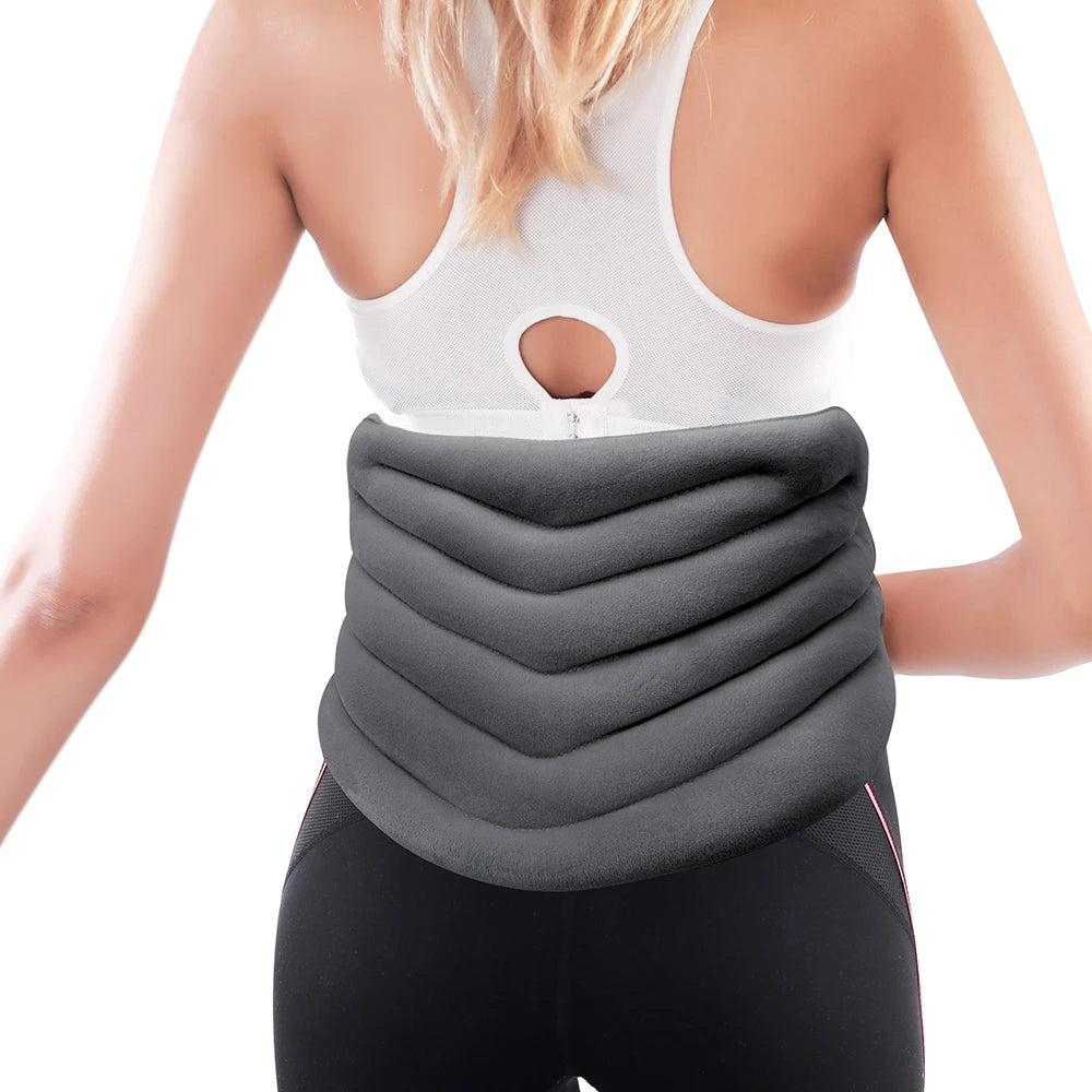 Moist Heat Therapy Microwave Heating Pad Pack Magic Bead Heat Wrap for Lower Back