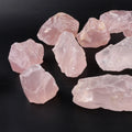 Original Rough Stone Natural Raw Rose Quartz Tumbled Crushed Crystal Raw Stone for Home Decoration