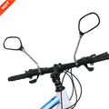 Superbsail Bicycle Mirror Universal Handlebar Bicycle Mirror With a Rear Reflector for Bike MTB Bicycle Cycling Accessories