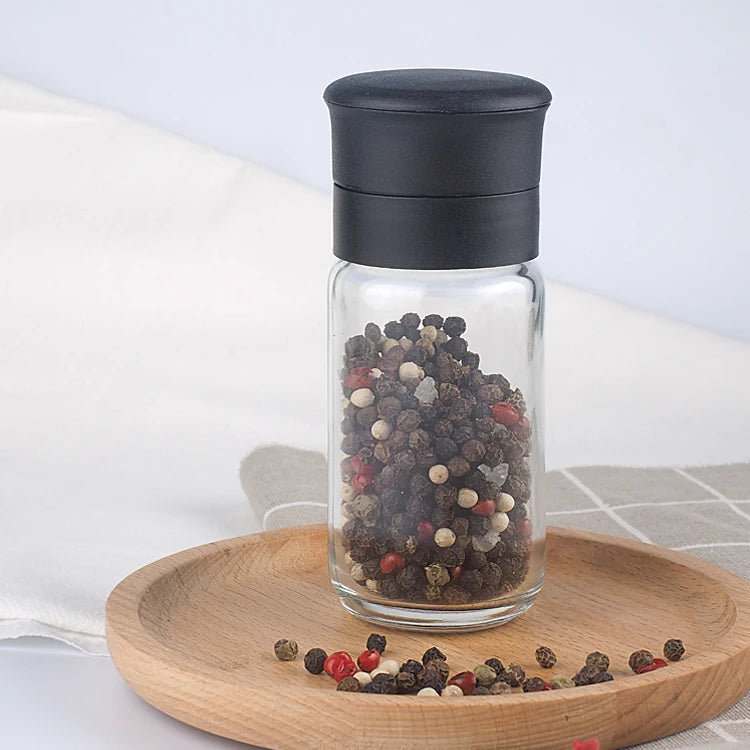 Model DGP Ceramic 80ml Mini Bottle Colorful Label More Caps Choose Salt and Pepper Grinder