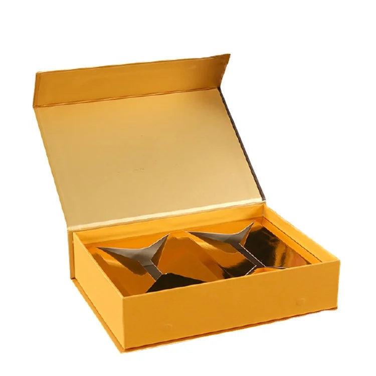 Glass Velvet Skincare Christmas Gift Jewelry Beauty clear Window Honey Luxury Candle Box Packaging