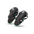 ALCOR One Size PU Leather and EVA Protective Gear Soft UFO PLAST Elbow Guard Custom Logo Knee Pads Black Color