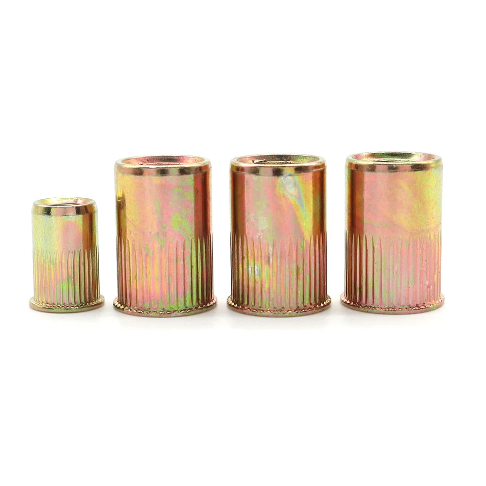Hot Selling Stainless Steel Rivet Nut  M3 5000pcs/box Small Countersunk Head Striped Color Zinc Plated Black Oxide Finish Metric