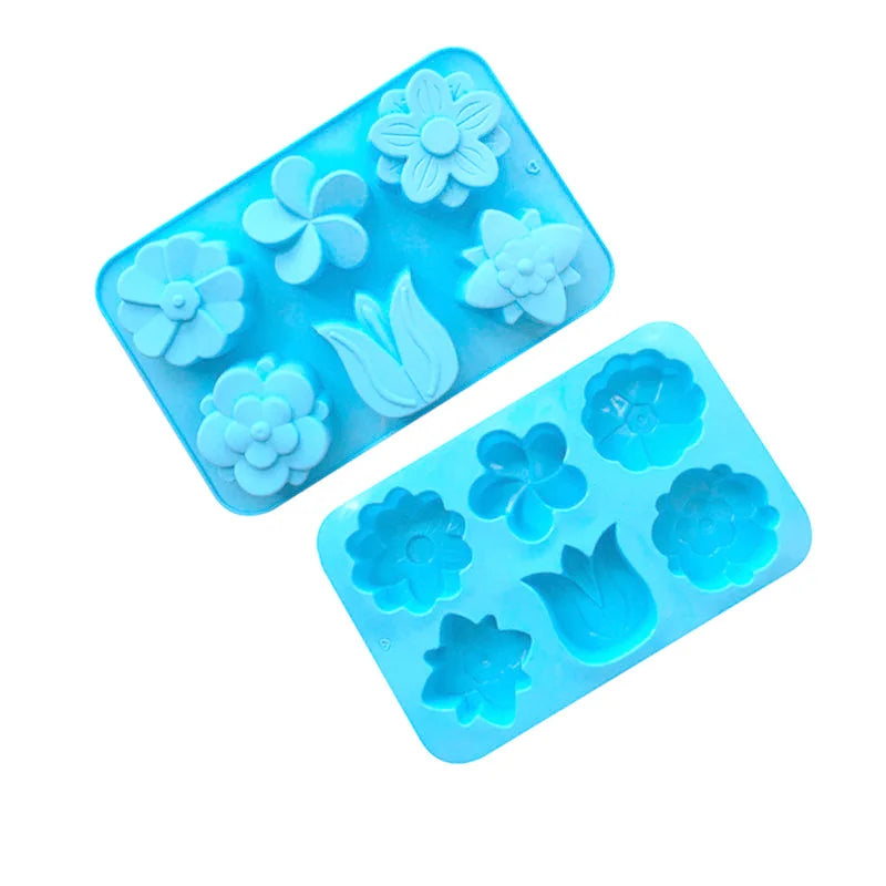 Professional Manufacture Promotion Price for Saffron Flowers Design Silicone Cake Mold Baking Silicon Mold for Cake