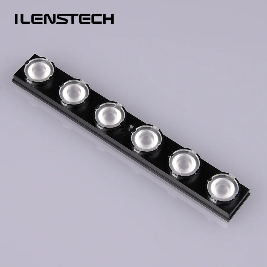 Indoor Lighting LED Lens 120 Degree 6 in 1 Linear Lens for Down Light