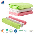 Lint Free Quick Dry Reusable Microfiber Fish Scale Pattern Kitchen Towel Strong Stain Removal Watermark Free Cloth Cleaning