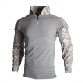 HAN WILD Outdoor Tactical Polyester Uniform Quick Dry Blank Shirt Climbing Long Sleeve t Shirt