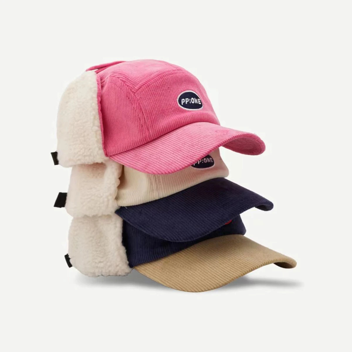 Sewingman 23SM9026 Best Quality Retro Earflap Winter Bomber Hats Baseball Cap