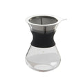 High-temperature Resistant Glass Pot Maker Portable Drip Filter Cup Pour-over Coffee Maker Set