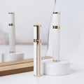 Factory Direct Cheap Hot Selling Luxury Gold 1ml White Refillable Slim Empty Lipstick Tubes Container with Logo