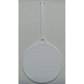 Integral Flexi Tag Round White PE Golf Bag Tag-Blank and Unprinted 10.4x10x0.2CM Model GBT-001