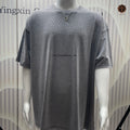 TITISummer Rhinestones CottonT-shirts Street Wear Hip Hop T-shirt Short Sleeves Men Casual Oversized Fashion T-shirts