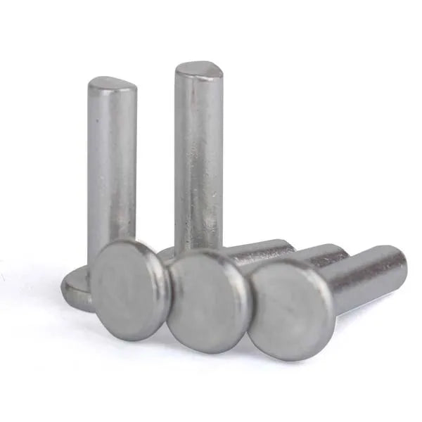 Precision Customization Chrome Plated RivetsNickel Metal Polished Rivet MakerSmall Zinc Plated Solid Rivets