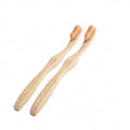 Eco-Friendly Biodegradable Natural Bamboo Charcoal Toothbrush with Nylon Bristles Disposable Customizable Brand