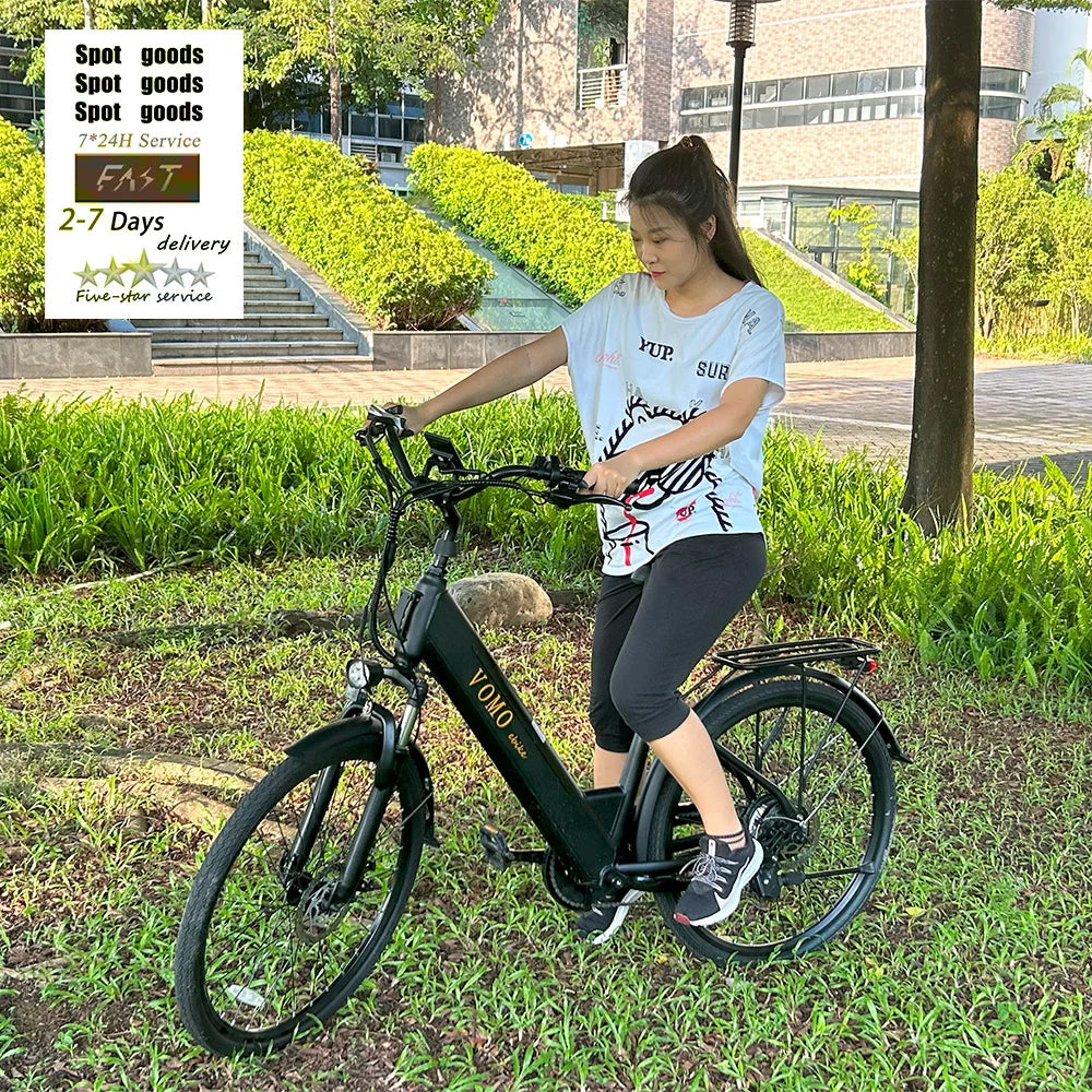 EU Stock CS20 Lady City Bicycle E Bike Electr Bike Hybrid City Electric Adult CS20 Woman E-bike Price Ebike