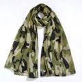 Shero Camouflage Scarf Tactical Hunting Keffiyeh Windproof Shemagh Travel Scarf Camouflage Print Shawl Wrap