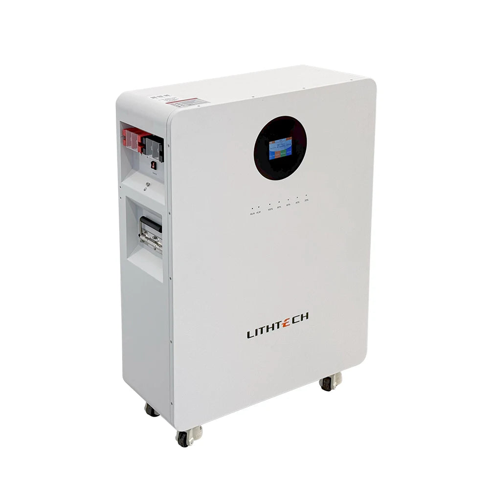 15KWH Home Energy Storage Battery 51.2V 300AH LiFePo4 Battery 48V Touch Screen 15kw Lithium Battery with Wheels