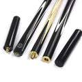 Popular Sell Black SLP Brand Ash Wood 9mm/10mm 57" 3/4 Jointed Billiard Snooker Cue Stick with Extension