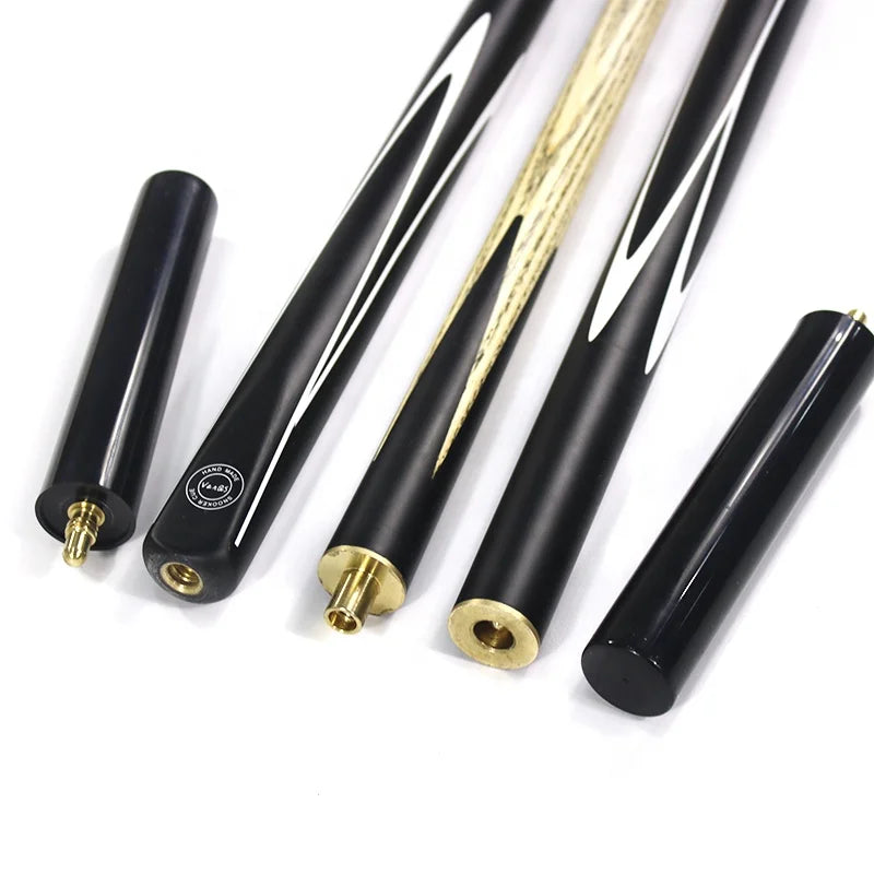Popular Sell Black SLP Brand Ash Wood 9mm/10mm 57" 3/4 Jointed Billiard Snooker Cue Stick with Extension