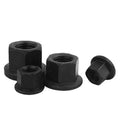 Black Flanged Nuts Carbon Steel M6 M8 M10 M12 M14 M16 M18 M20 M22 M24 Hex with Collar Nuts High Steel DIN6331