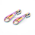 Ivoduff 5# Rainbow Zipper Nylon Slider Puller Long Pull Zipper Heads Sliders Pulls Handbag Hardware Handbags Sewing