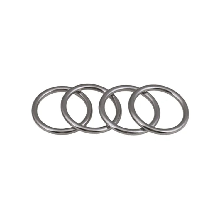 Zinc Plated Stainless Steel Seamless Welded Customizable Ring 2mm-100mm 20kg Carton Packing