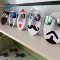 Teenyoun Mustache Face Glasses Sun Spectacle Display Stand Holder Organizer for Eyewear