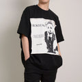 Affixed Cloth Embroidery 280g Dropped Shoulder Custom Quality Streetwear Oversized Tshirt Heavyweight Cotton Men's t Shirt
