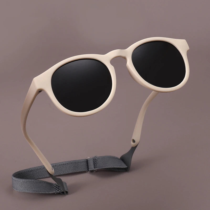 Colorful Cute Flexible TPEE Polarized Boys Girls Baby Kids Sunglasses