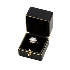 One Top Customization Long Velvet Ring Box Logo Jewelry Packaging Custom Gift Box