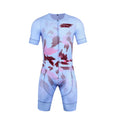 Biking Integrated Man Suit Performances Bib Elastic Base Layer Short Sleeve Bodysuit Cycling Skin Suit