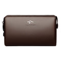 Hot Selling Large Capacity Clutch Code Lock Men's Soft Leather Business Tote