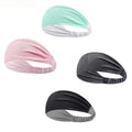 Sublimated Moisture Wicking Workout Headband Sport Women Unisex Men Lines for Hairbands Yoga Spandex Polyester Running Run to