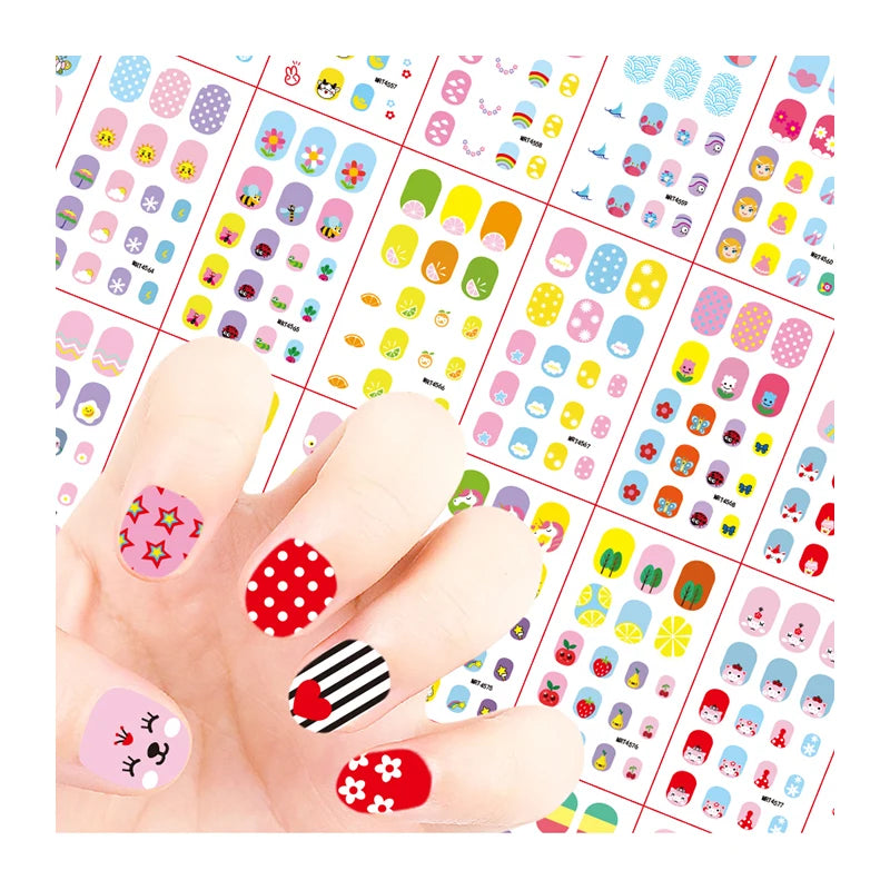 3D Cartoon Kids Wholesales Nail Sticker for Children