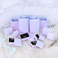 Wholesale Blue Cardboard Jewelry Paper Bags and Boxes Rings Necklace Jewelry Packaging Gift Boxes