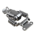 J108B Cooler Box Lock with Spring-Loaded Draw Latch Zinc Galvanized Steel and Iron Toggle Clasp Packed in Bag and Carton