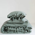 Luxury European Linen Bedding Set Wholesale 100% Flax Linen Bed Duvet Cover Sets  Bed Sheets